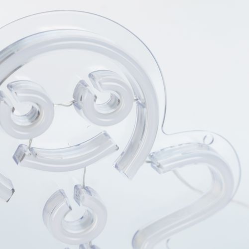 Néon Led USB H. 23 cm PAIN D'ÉPICE Orange et rouge