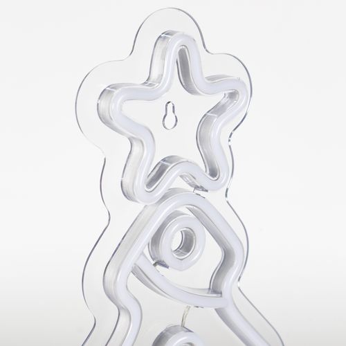 Néon Led USB H. 37,5 cm SAPIN Multicolore