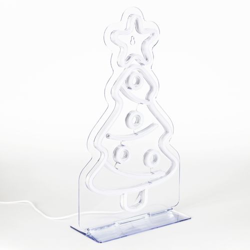 Néon Led USB H. 37,5 cm SAPIN Multicolore