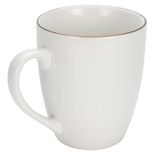 Service de vaisselle 16 pièces - Blanc / Or