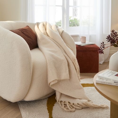 Plaid 130x170 cm MOLLY Beige