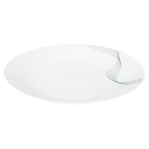 Service de vaisselle 12 pièces SERENIA Blanc / Noir