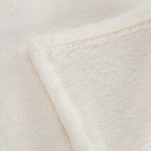 Plaid 125x150 cm DOUCEUR Ecru