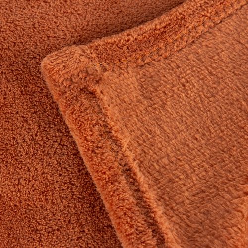Plaid 125x150 cm DOUCEUR Terracotta