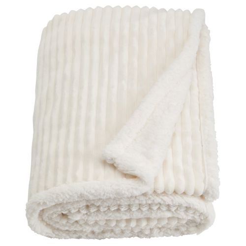 Plaid 130x160 cm CORDUROY Beige