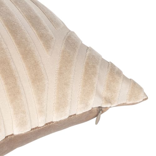 Housse de coussin 40x40 cm ACHILLE Taupe