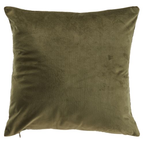 Housse de coussin 40x40 cm BOSTON Kaki