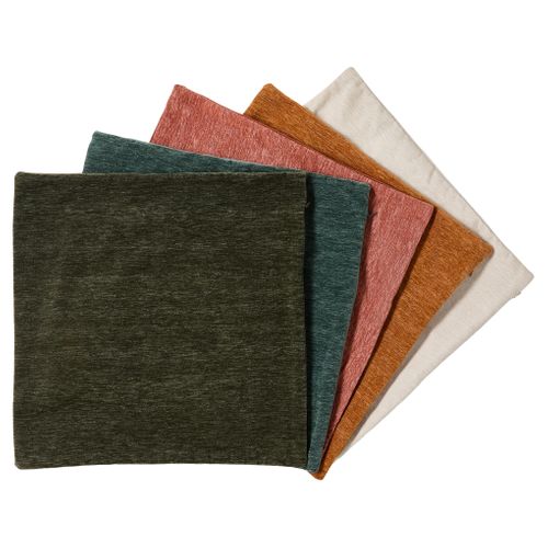 Housse de coussin 40x40 cm BOSTON Terracotta