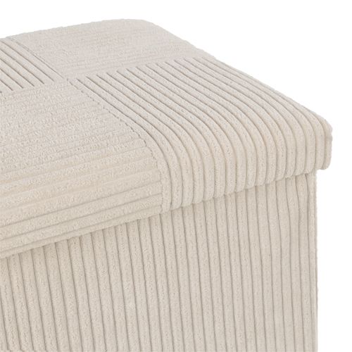 Banc pliable H. 38 cm PAT Ecru