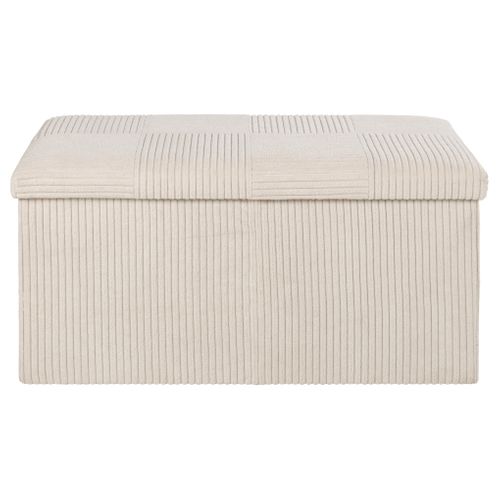 Banc pliable H. 38 cm PAT Ecru