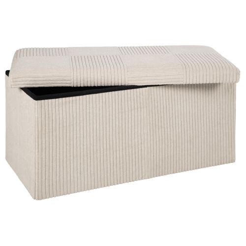 Banc pliable H. 38 cm PAT Ecru