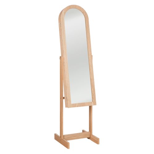 Armoire bijoux psyché H.157 cm JULIE Naturel