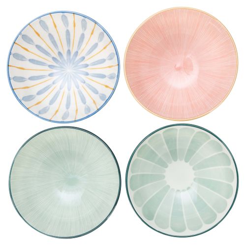 Coupelle Ø. 11 cm JUMBO Rose / Vert / Bleu