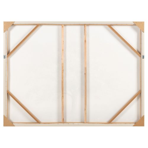 Toile 92x122 cm ARBRE DE VIE Blanc