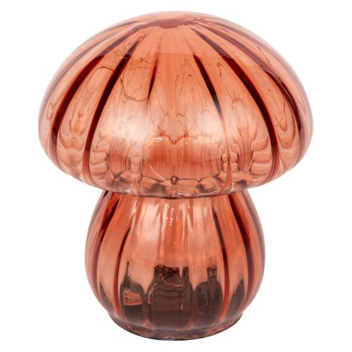 Champignon à poser Led H.13 cm AURELIA Rouge
