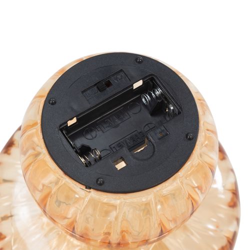 Champignon à poser Led H.13 cm AURELIA Jaune