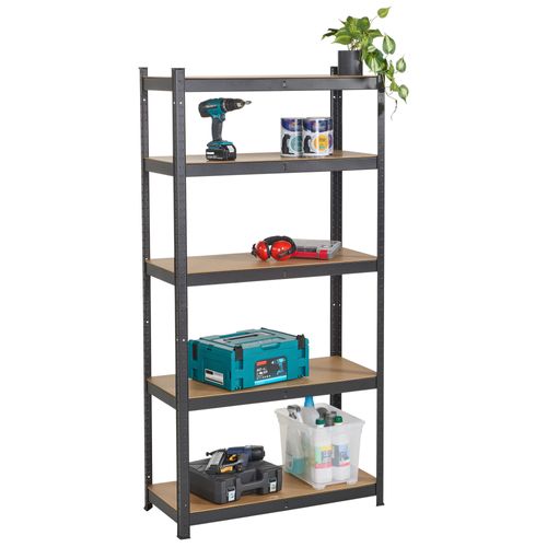 Etagère charge lourde ALEX Noir