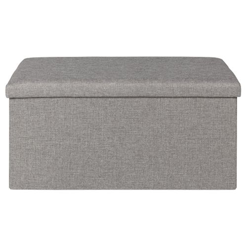 Banc pliable H. 38 cm PAULINE Gris