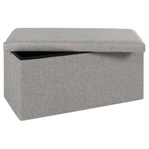 Banc pliable H. 38 cm PAULINE Gris