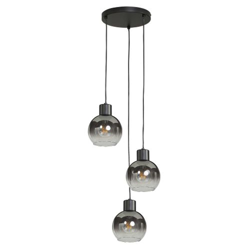 Suspension 3 lumières SELENA Noir