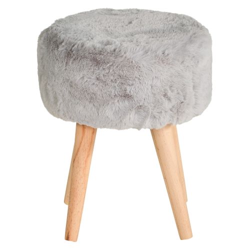 Pouf H. 40 cm JACOB Gris