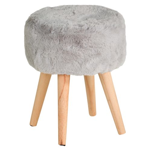 Pouf H. 40 cm JACOB Gris