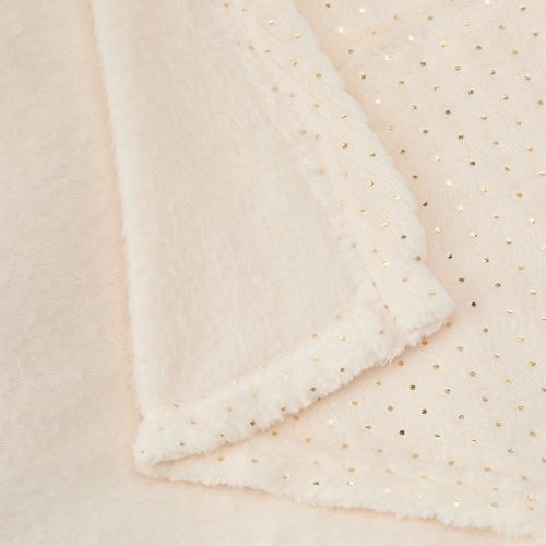 Plaid 130x160 cm ATHENA Ecru