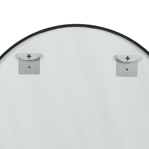 Miroir rond D. 75 cm CIRCLE Noir