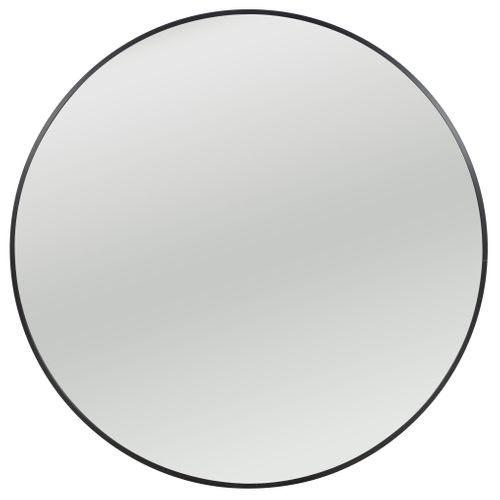 Miroir rond D. 75 cm CIRCLE Noir