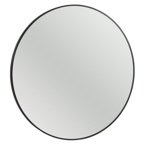 Miroir rond D. 75 cm CIRCLE Noir