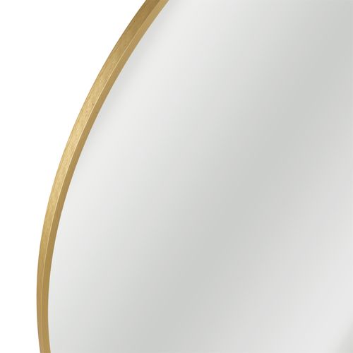 Miroir rond D. 110 cm CIRCLE Doré