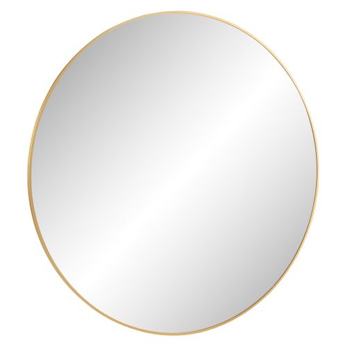 Miroir rond D. 110 cm CIRCLE Doré