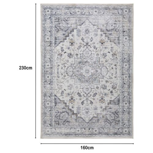 Tapis 160x230 cm OLIVIA Bleu