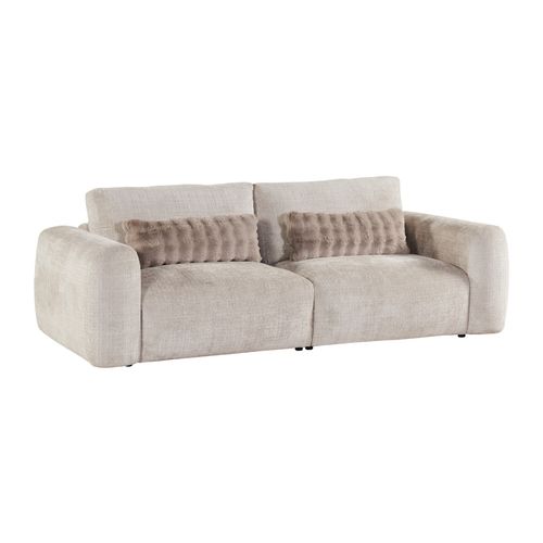 Canapé 3 places BELLO tissu grege