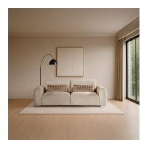 Canapé 3 places BELLO tissu beige