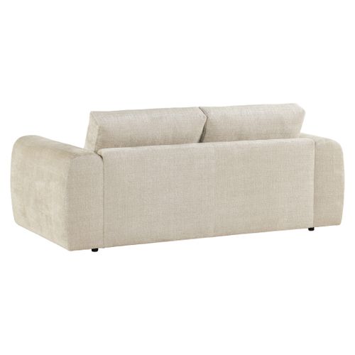 Canapé 2 places BELLO tissu beige