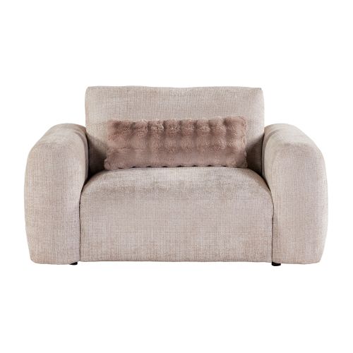 Fauteuil BELLO tissu grege