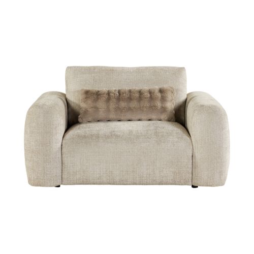 Fauteuil BELLO tissu beige