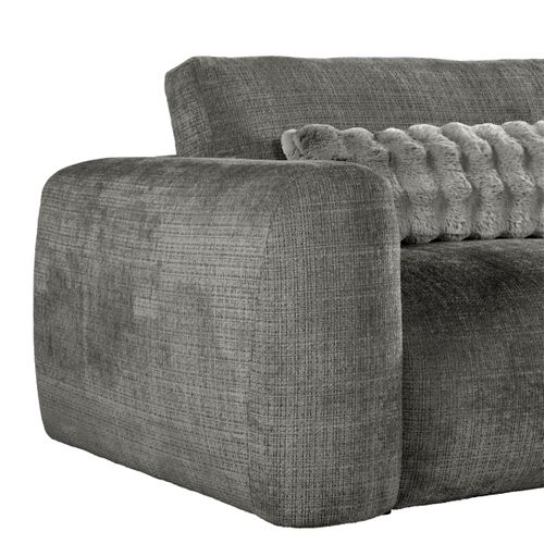Fauteuil BELLO tissu anthracite