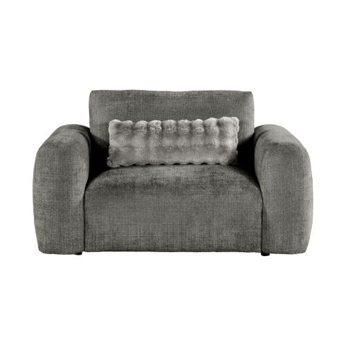 Fauteuil BELLO tissu anthracite