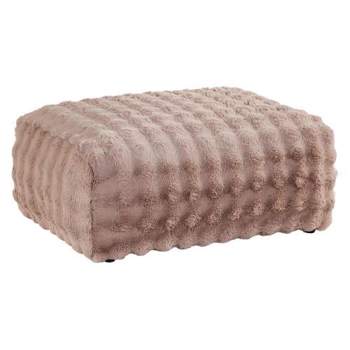 POUF BELLO tissu grege