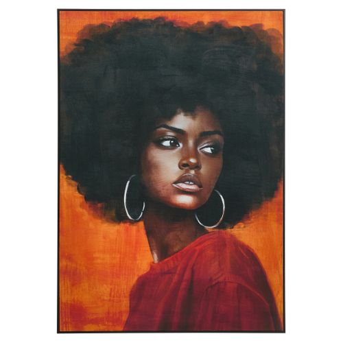 Tableau velours 48x68 cm NAOMIE Orange