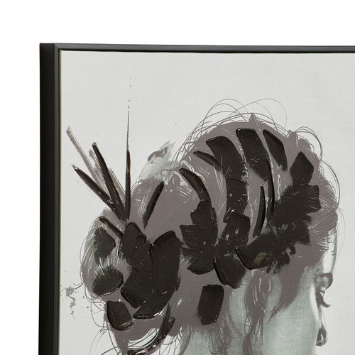 Tableau 48x68 cm SALOME Noir & blanc