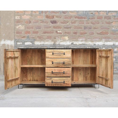 Buffet 2 Portes 4 Tiroirs Manguier