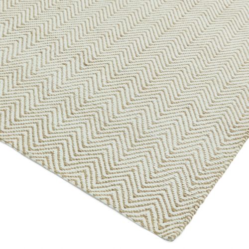 Tapis De Couloir En Coton - Beige