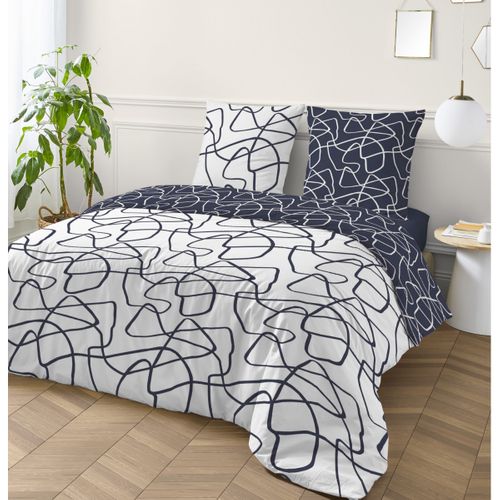 Parure De Lit 2 Personnes En Coton 240x220cm