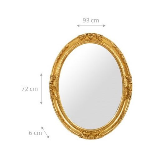 Miroir Mural Ovale 92cm