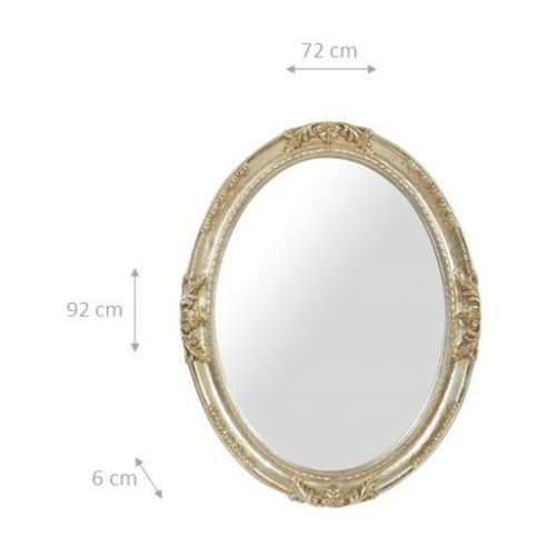 Miroir Mural Ovale 93cm