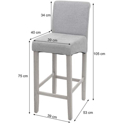 Lot De 2 Tabourets De Bar En Synthétique Aspect Daim Marron Vieilli Pieds Foncé Tdb04008