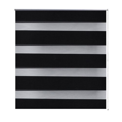Store Enrouleur Noir Tamisant 140 X 175cm Fenêtre Rideau Pare-vue Volet Roulant 4102118